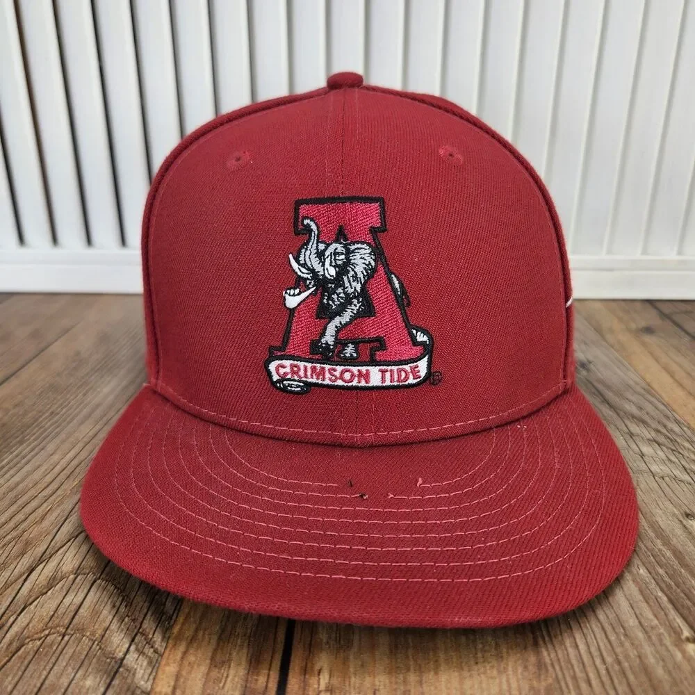 Alabama Crimson Tide New Era 59fifty Size 7 1/2 Hat Cap Roll Tide NCAA Football